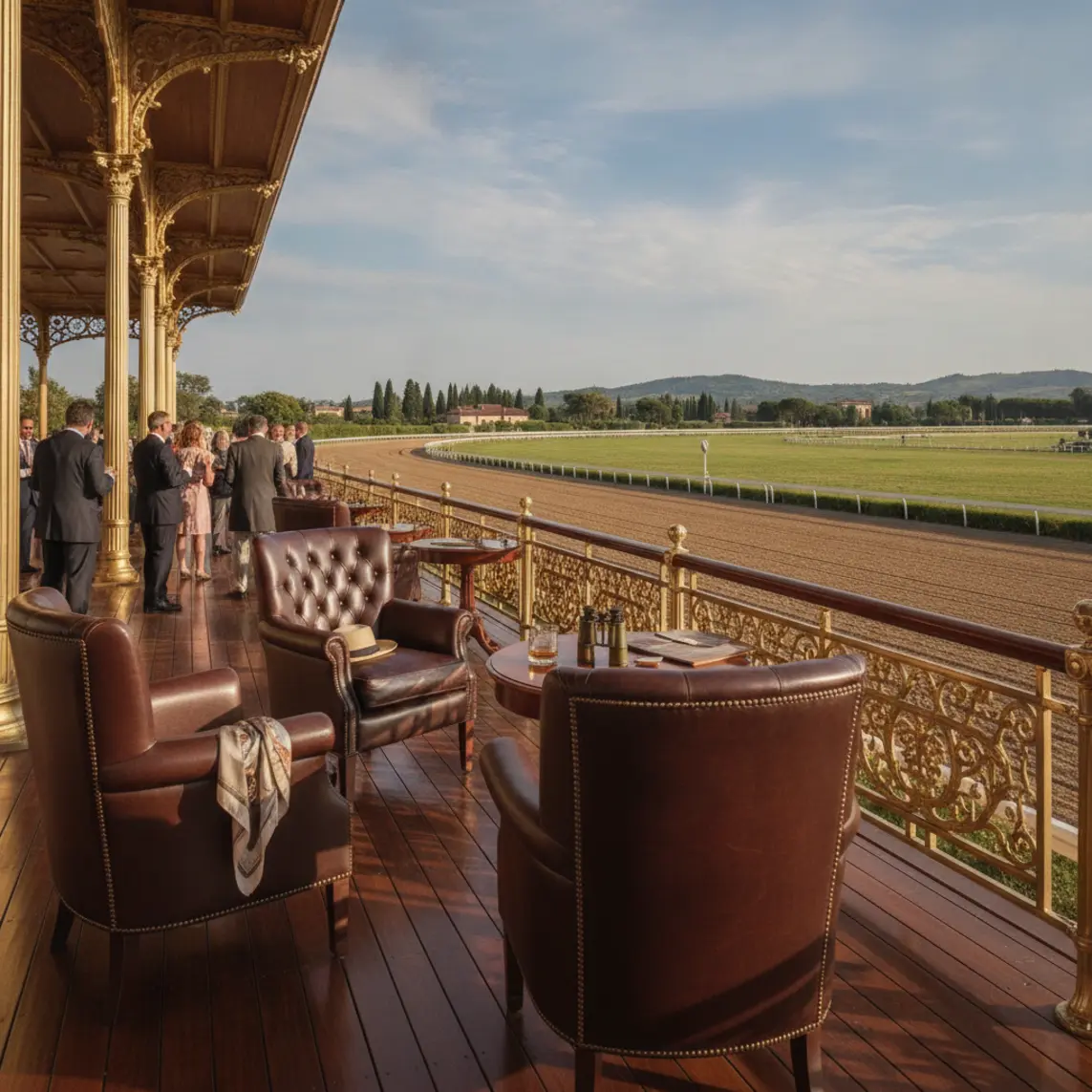 The Grandstand viewing deck